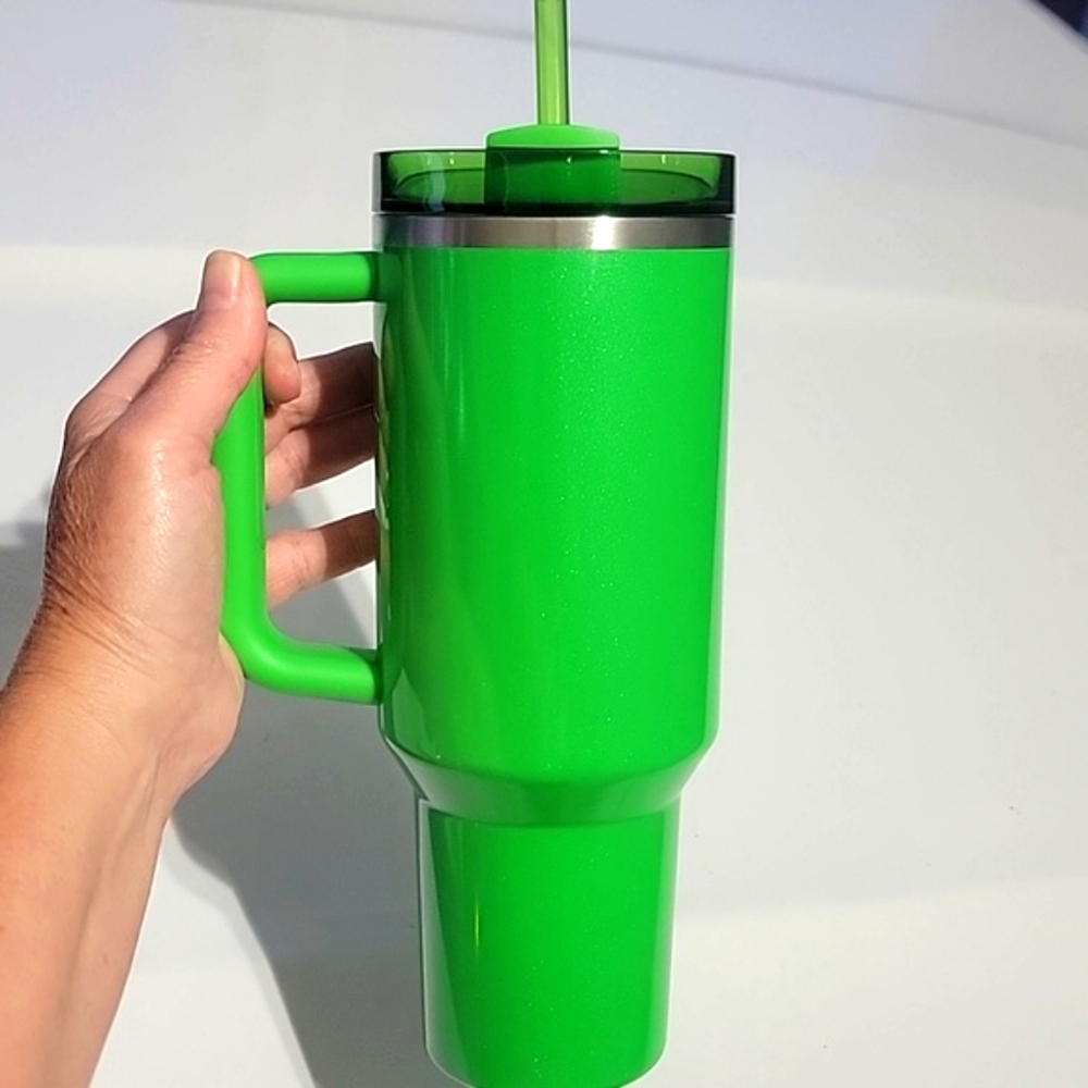 Stanley x Starbucks Target Exculsive 2025 PEARL GREEN 40oz Tumbler Quencher NWT - Picture 3 of 13